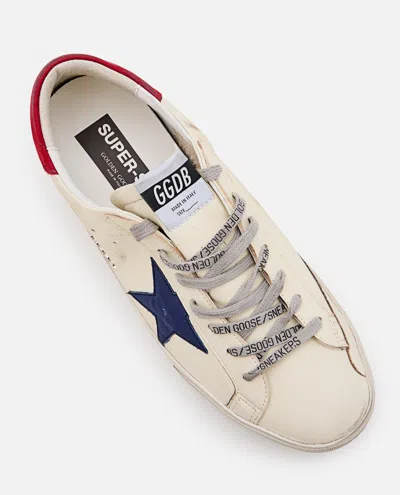 Golden Goose Superstar Multicolor Low Top Sneakers With Logo Patch On The Tongue And Contrasting Heel With Logo L In Animal Print