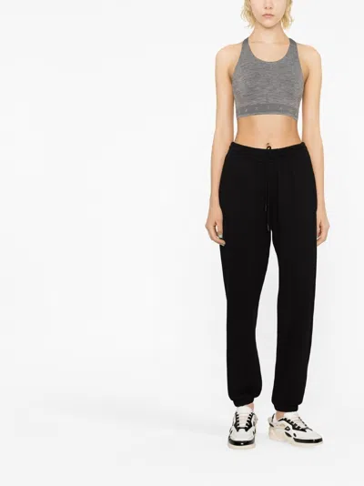 Golden Goose Logo-underband Racerback Crop Top In Multicolor