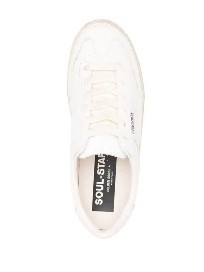 Golden Goose Soulstar 11629 Logo-print Faux-leather Low-top Trainers In Multicolor