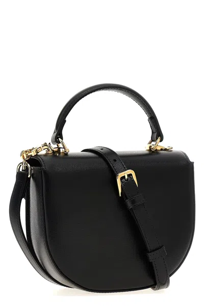 Gucci Elegant Mini Horsebit Handbag 18x15x6.5 Cm In Black