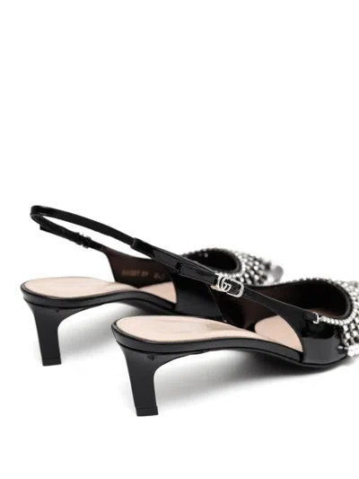 Gucci Rhinestone-embellished Pumps In Multicolor