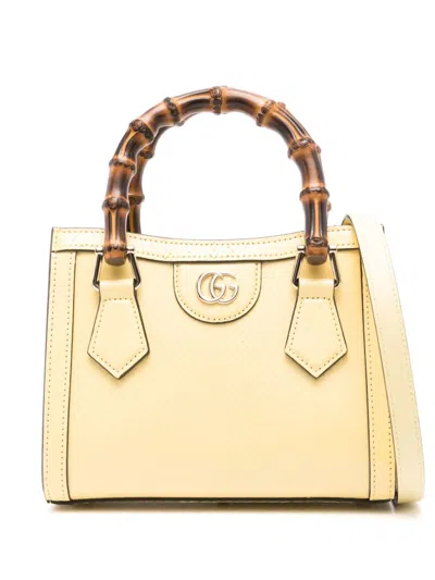 Gucci Women Diana Small Leather Tote Bag In Multicolor