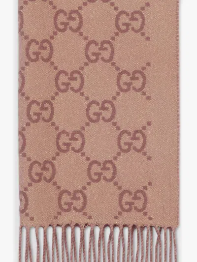 Gucci Women  Pink Scarves In Pink