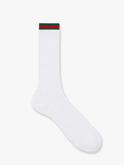 GUCCI GUCCI WOMEN GUCCI WHITE SOCKS 