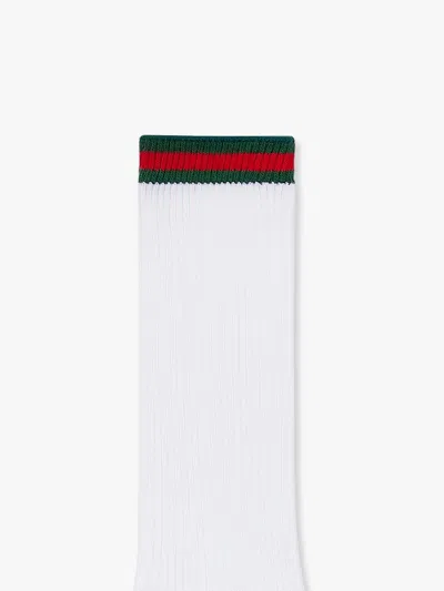 Shop Gucci Women  White Socks