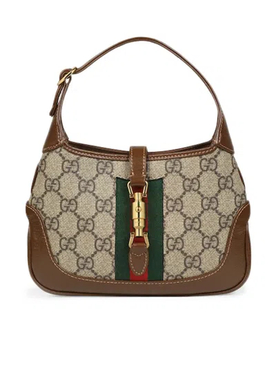Gucci Women Mini Jackie Bag 1961 In Brown