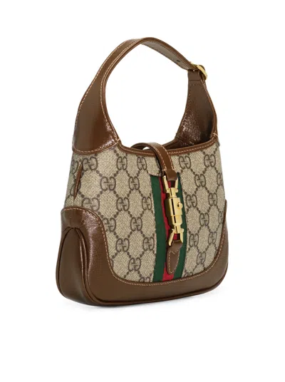 Gucci Women Mini Jackie Bag 1961 In Brown