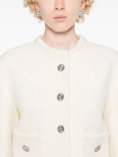 Gucci Tweed Jacket In Multicolor