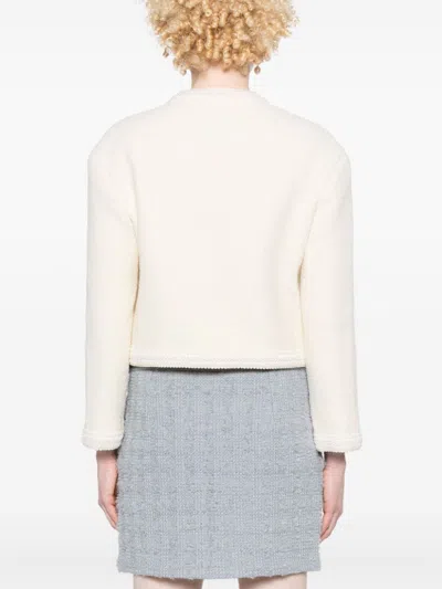 Gucci Tweed Jacket In Multicolor