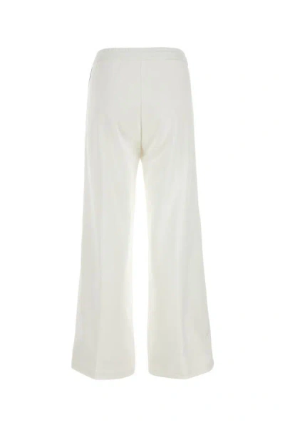Gucci White Polyester Blend Pant In White