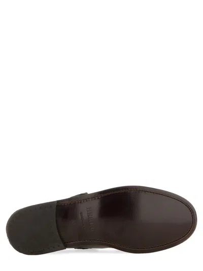 Hereu Men's Alber Moccasin T-bar Loafer In Brown