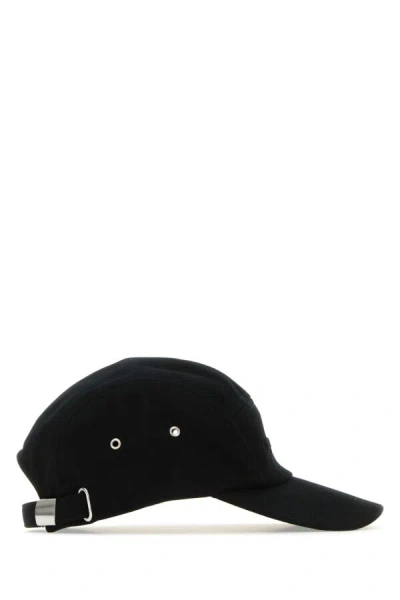 Isabel Marant Man Black Cotton Tedji Baseball Cap In Black