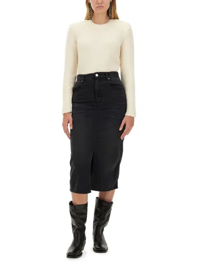 Isabel Marant Tilauria Skirt In Black