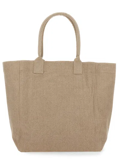 Shop Isabel Marant Women "yenky" Tote Bag In Cream