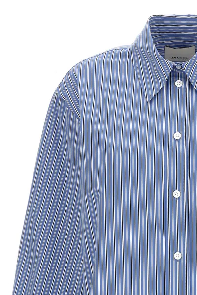Isabel Marant Light Blue Cylvany Shirt In Blue