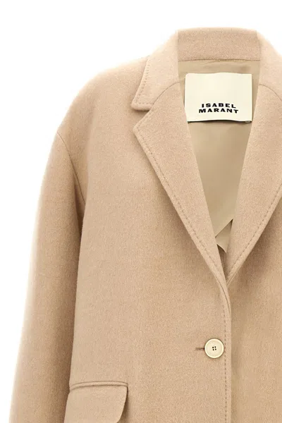 Isabel Marant Coats & Jackets In Cream