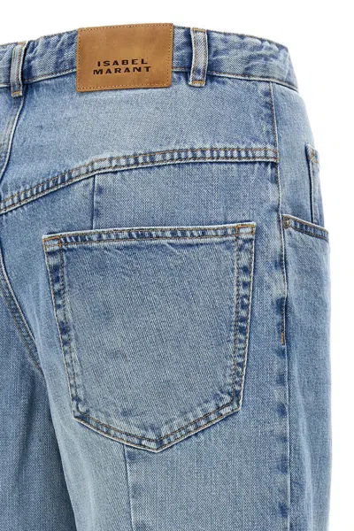 Isabel Marant Blue Norela Jeans In Blue