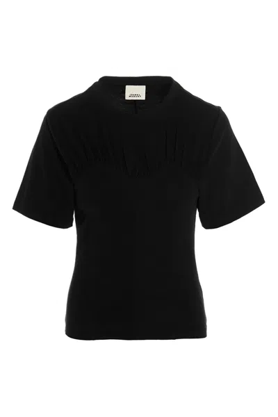Isabel Marant Cotton T-shirt In Black