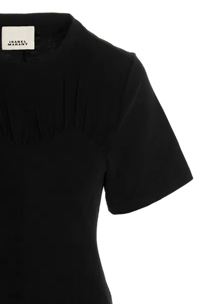 Isabel Marant Cotton T-shirt In Black