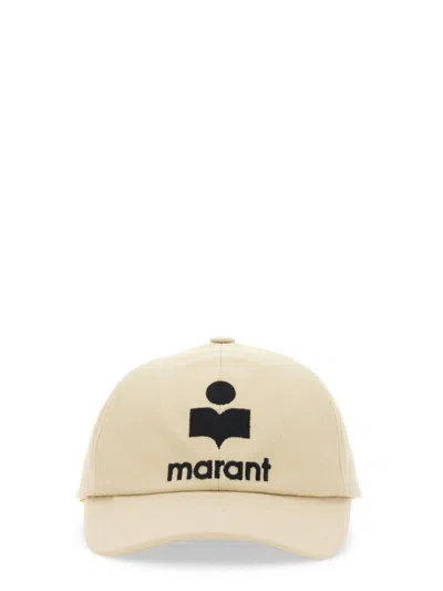 Isabel Marant Cappello Da Baseball Tyron In Neutral