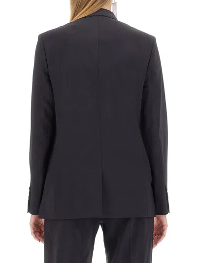 Isabel Marant Fevim Wool Double-breasted Blazer In Black