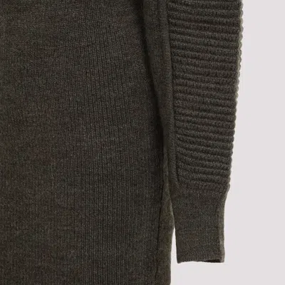 Isabel Marant Hilde Wool Mini Dress In Green