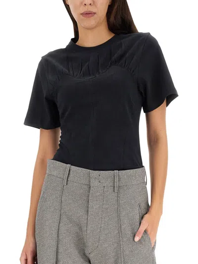 Isabel Marant Cotton T-shirt In Black