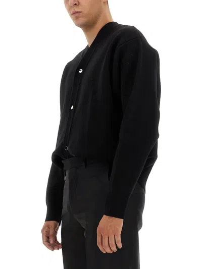 Jacquemus Men Cardigan Boutonne In Black