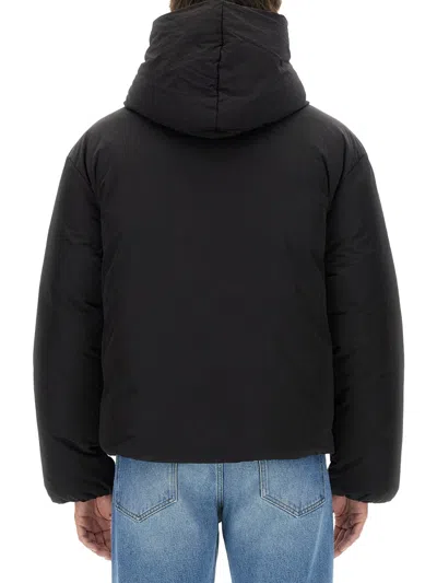 Jacquemus La Doudoune Down Jacket Men In Black