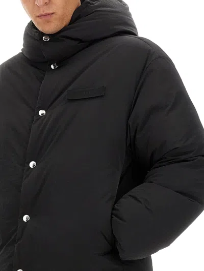 Jacquemus La Doudoune Down Jacket Men In Black