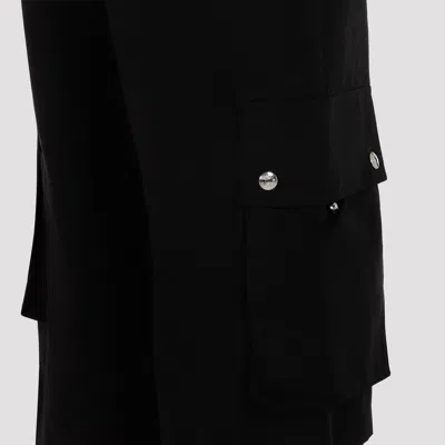 Jacquemus Straight Cargo Pants In Black