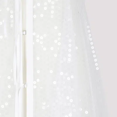 Jacquemus La Robe Dentelle Gown In White