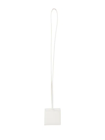 Jacquemus Women Keychain With Logo In White