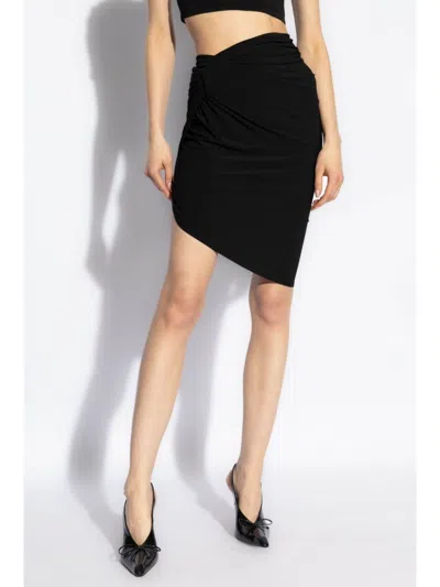 Jacquemus Minirock La Mini Jupe Drapeado In Multicolor