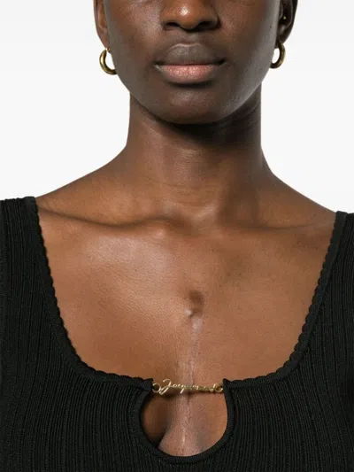 Jacquemus La Mini Robe Sierra Knitted Mini Dress In Multicolor