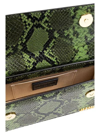 Jacquemus Python-embossed Leather Le Chiquito Long Shoulder Bag In Multicolor