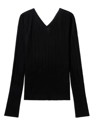 Jacquemus Pralu Top With Viscose Blend In Multicolor