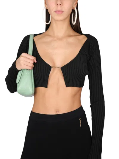 Jacquemus Le Maille Pralu Sweaters And Cardigans In Black