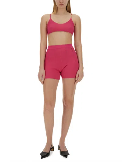 Jacquemus Women's Shorts Pralu In Pink