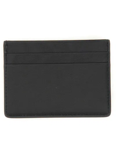 Jil Sander Men Card Holder With Logo In Black