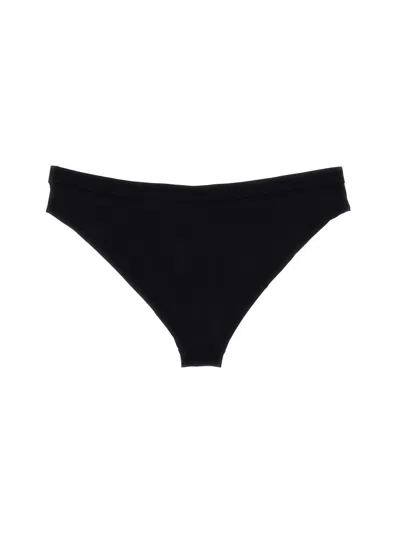 Jil Sander Bikini Bottoms In Black