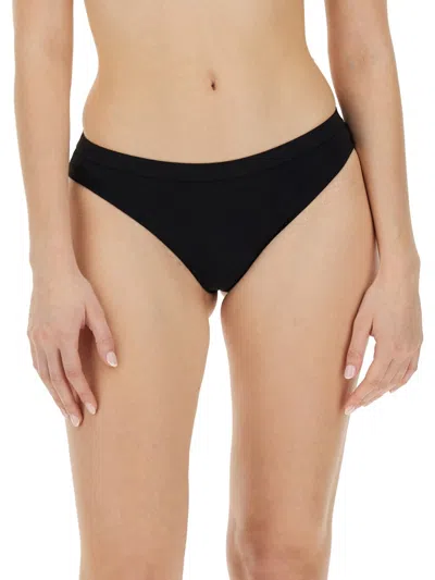 Jil Sander Bikini Bottoms In Black