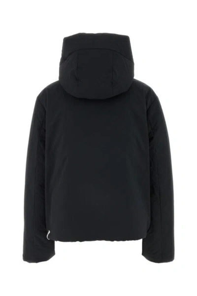 Jil Sander Women Black Polyester Down Jacket In Black