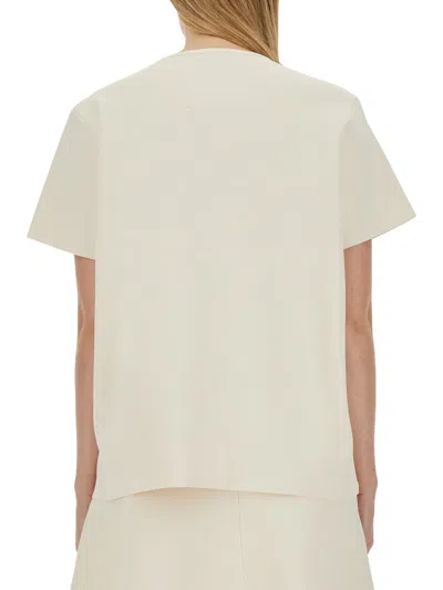 Jil Sander Boxy Fit T-shirt With Relaxed Silhouette In Multicolor