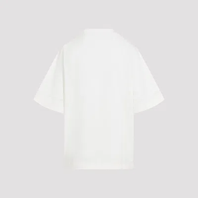 Jil Sander Logo Cotton T-shirt Women In Multicolor