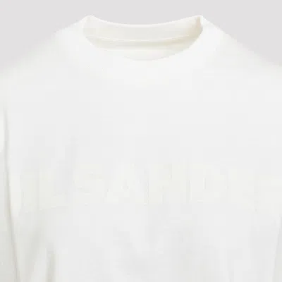Jil Sander Logo Cotton T-shirt Women In Multicolor