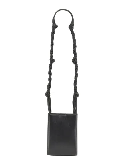 Jil Sander Small Padded Tangle Bag In Black