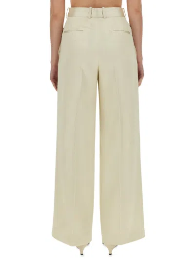 Jil Sander Trousers In Cream