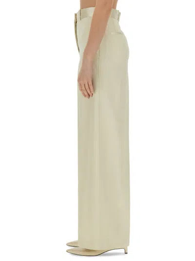 Jil Sander Trousers In Cream