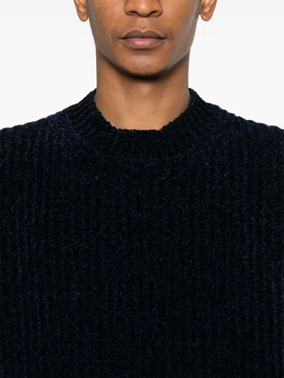 Junya Watanabe Wool Blend Jumper In Black
